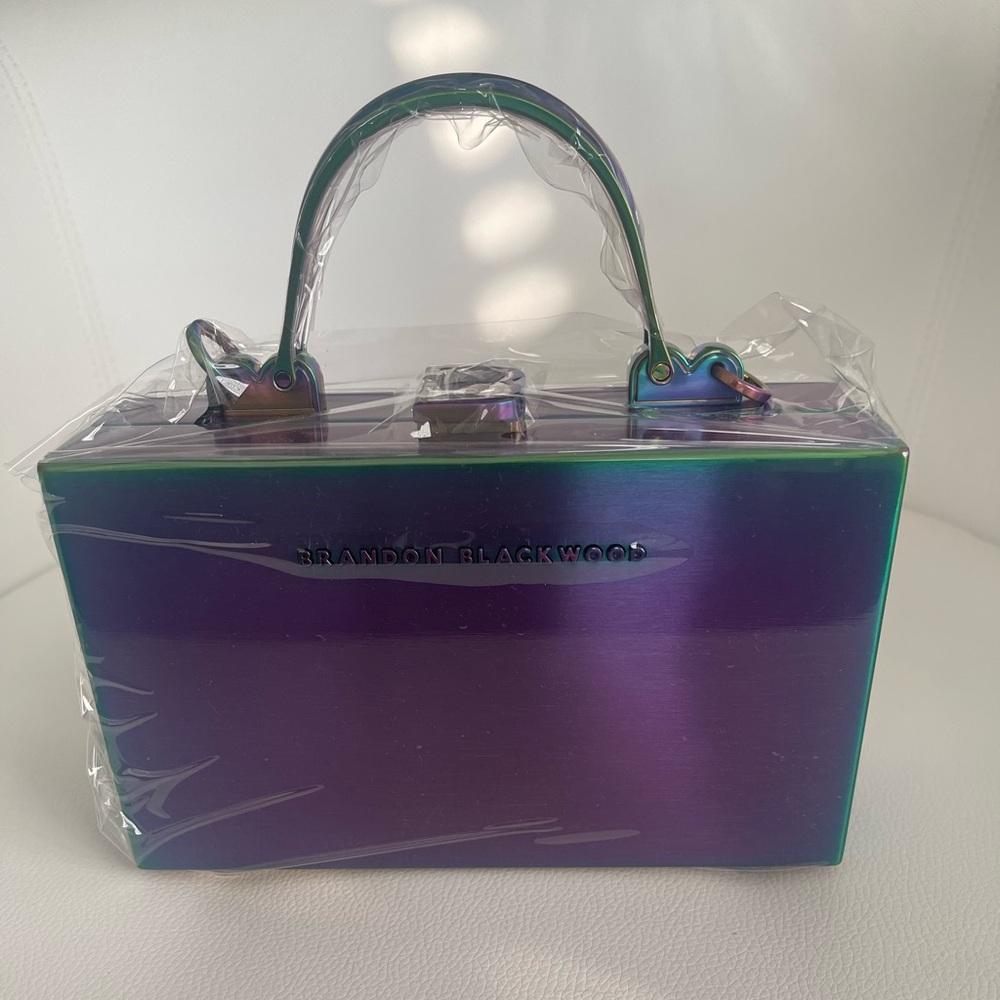 Brandon Blackwood Slim Trunk Iridescent Bag